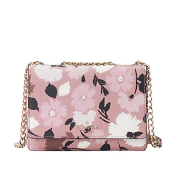 🚫SOLD Kate Spade Mini Emelyn Briar Lane Gala Floral Pink Multi Shoulder Purse - Picture 6 of 7
